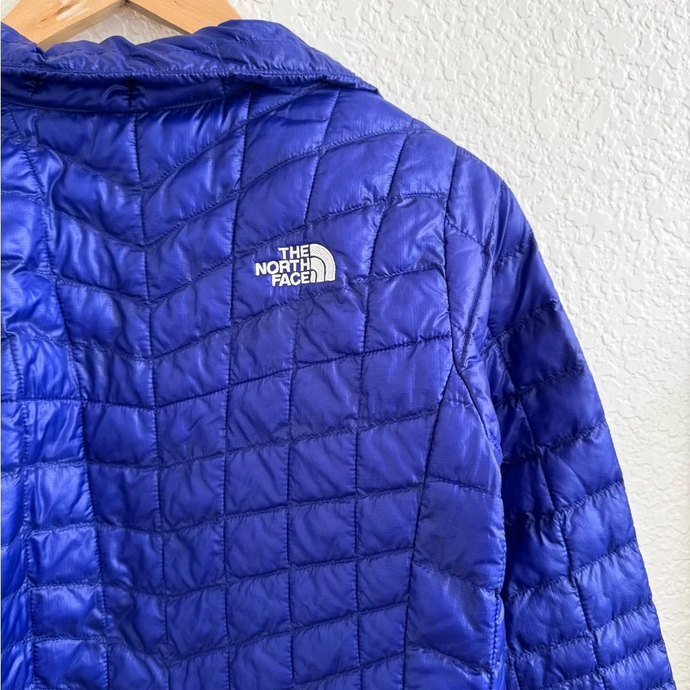 The North Face Thermoball Insulated Puff Women's Blue Jacket Size XS - Picture 8 of 9